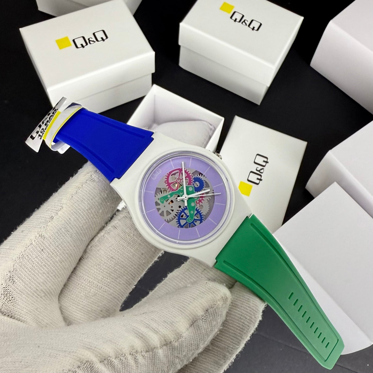 QyQ SUMERGIBLE  TIPO SWATCH UNISES ORIGINAL REF-V41A-508VY