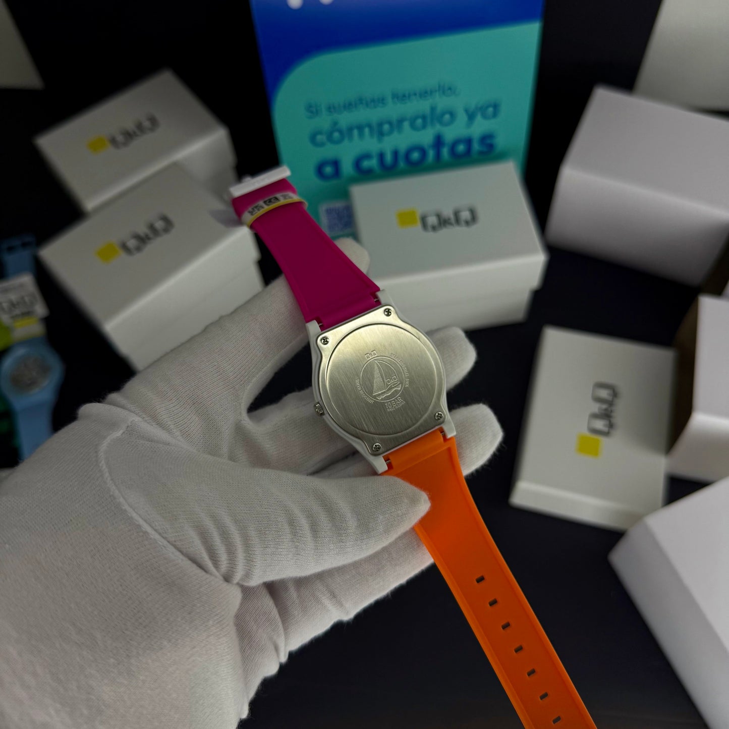 QyQ SUMERGIBLE TIPO SWATCH UNISES ORIGINAL REF-V41A-507VY