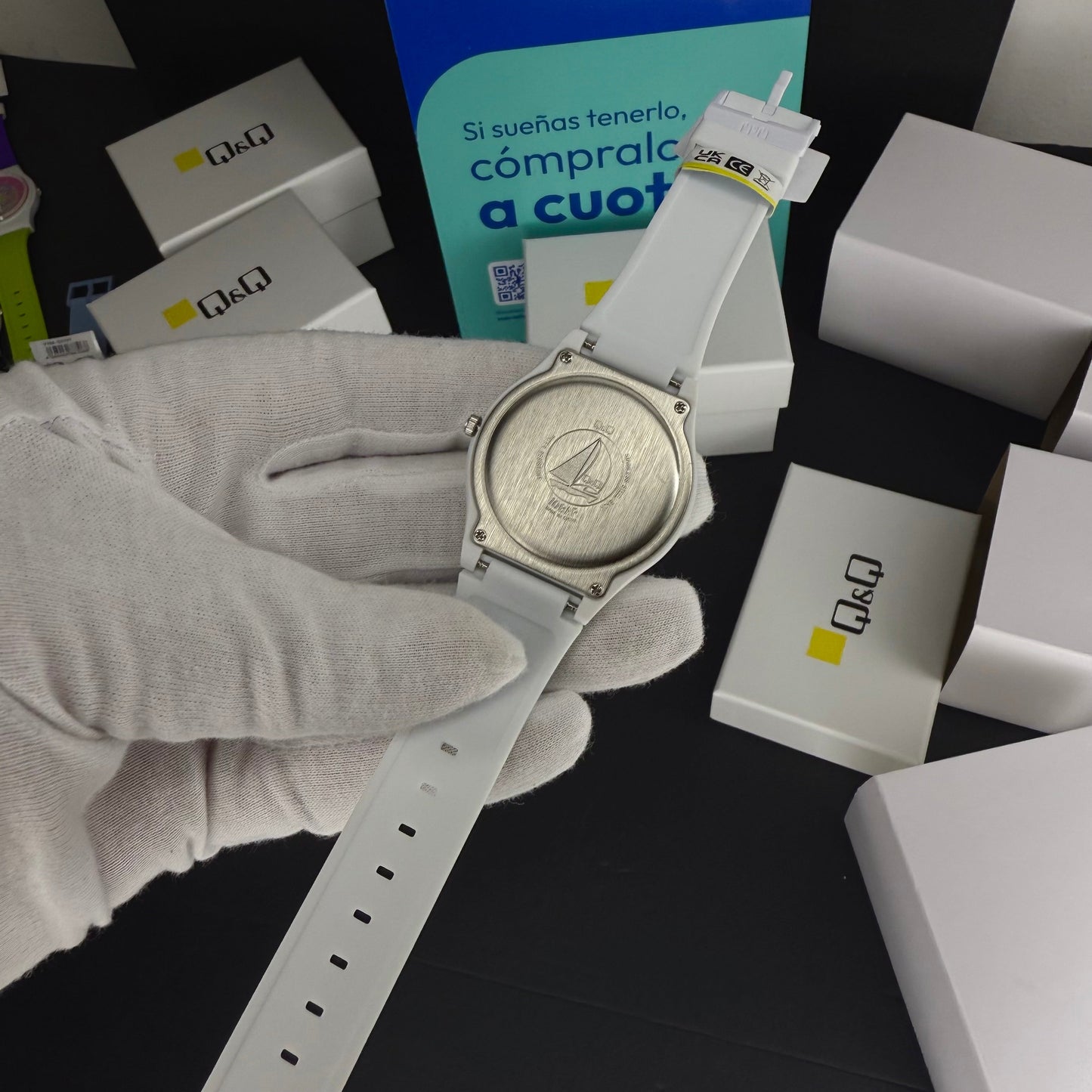 QyQ SUMERGIBLE TIPO SWATCH UNISES ORIGINAL REF-V39A-501VY