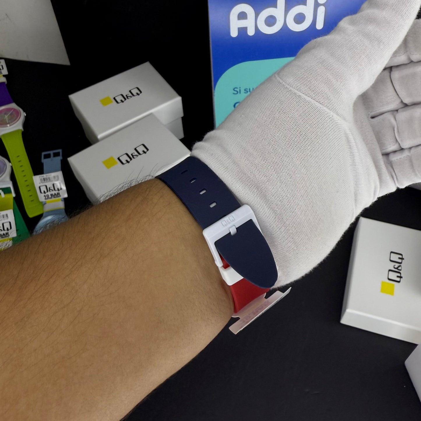 QyQ SUMERGIBLE TIPO SWATCH UNISES ORIGINAL REF-V39A-507VY