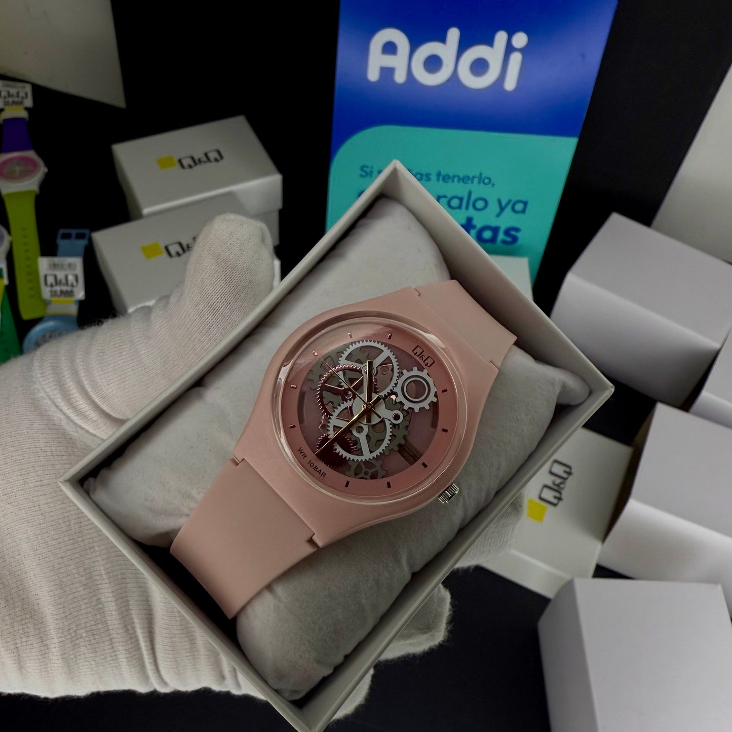 QyQ SUMERGIBLE TIPO SWATCH UNISES ORIGINAL REF-V39A-502VY