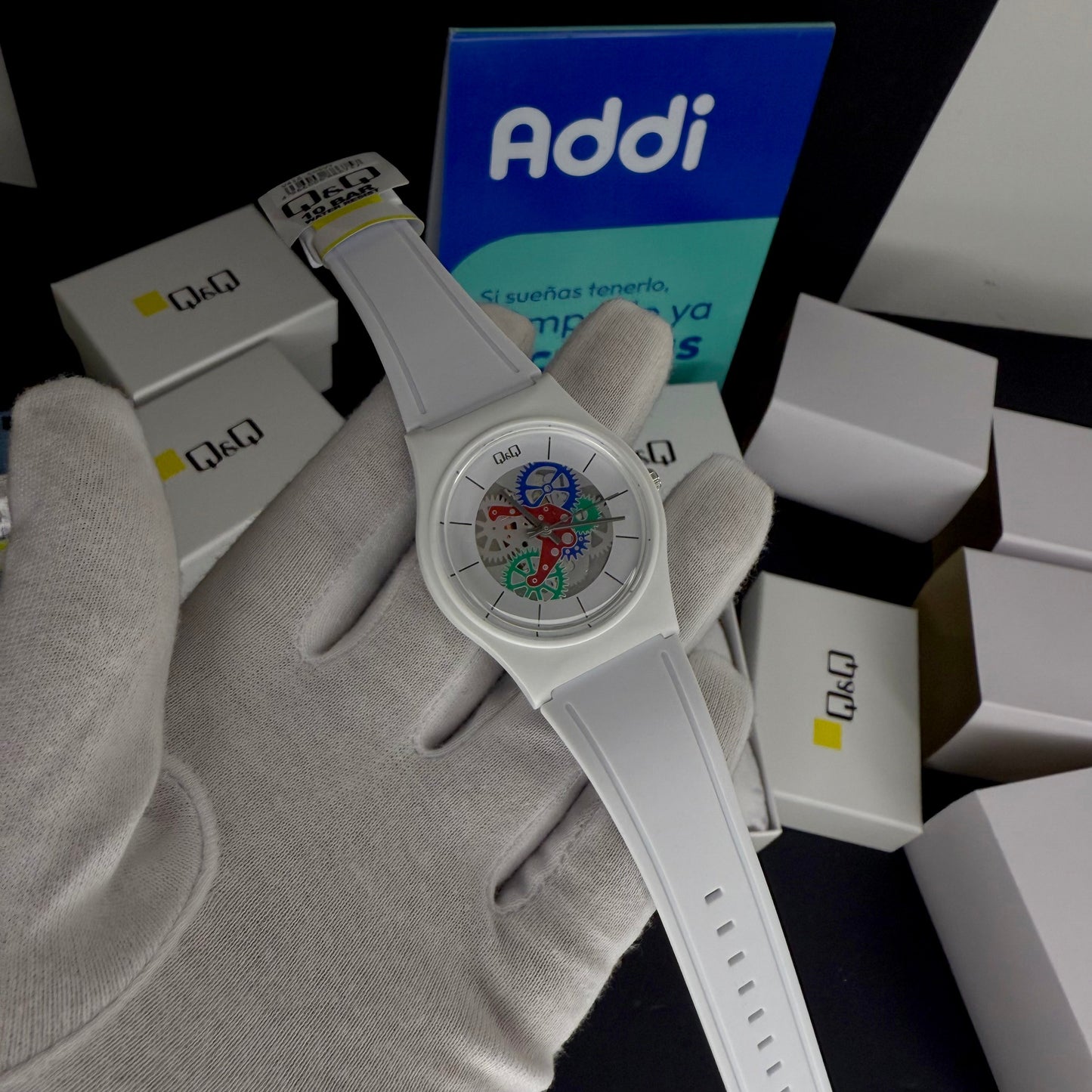 QyQ SUMERGIBLE TIPO SWATCH UNISES ORIGINAL REF-V41A-505VY