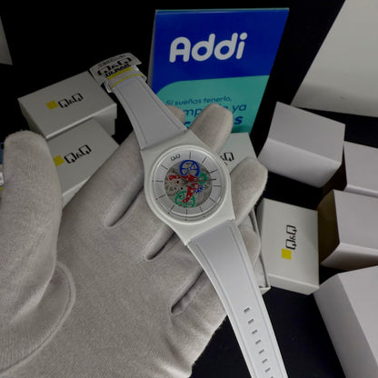 QyQ SUMERGIBLE TIPO SWATCH UNISES ORIGINAL REF-V41A-505VY