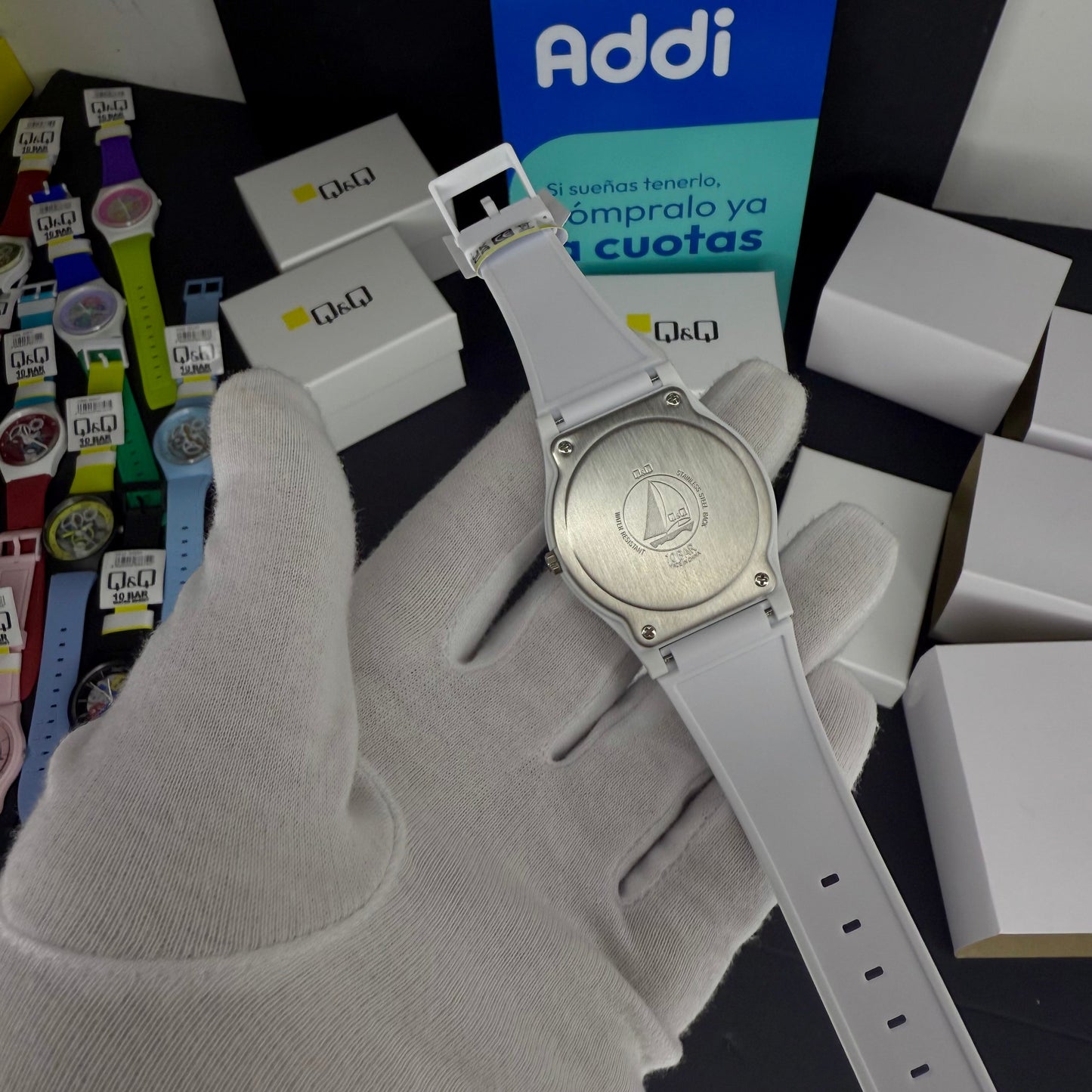 QyQ SUMERGIBLE TIPO SWATCH UNISES ORIGINAL REF-V41A-505VY