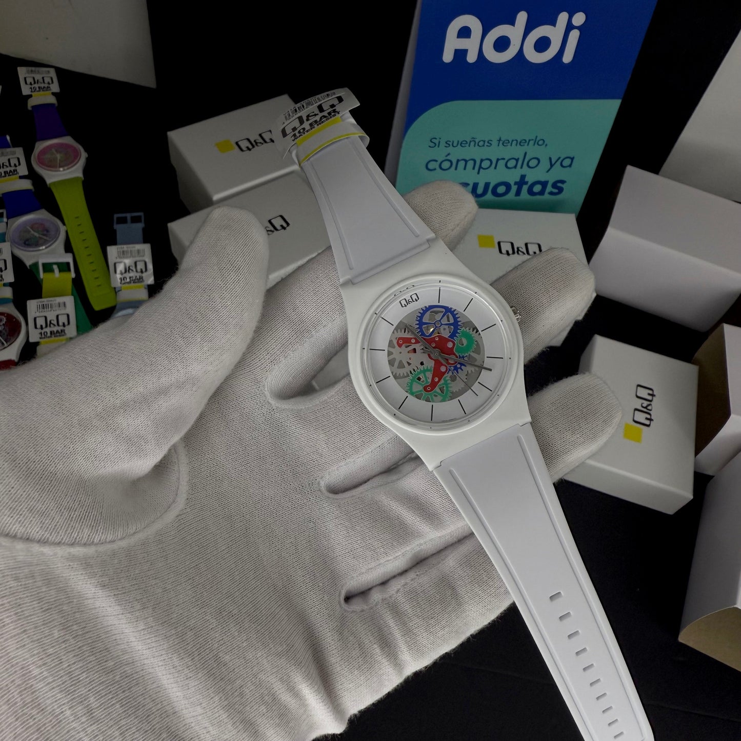 QyQ SUMERGIBLE TIPO SWATCH UNISES ORIGINAL REF-V41A-505VY