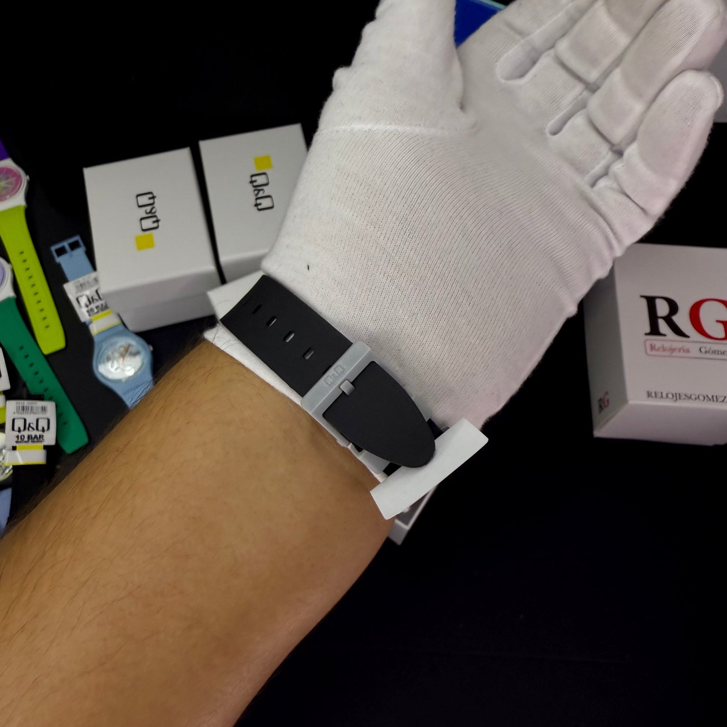 QyQ SUMERGIBLE TIPO SWATCH UNISES ORIGINAL REF-V39A-506VY