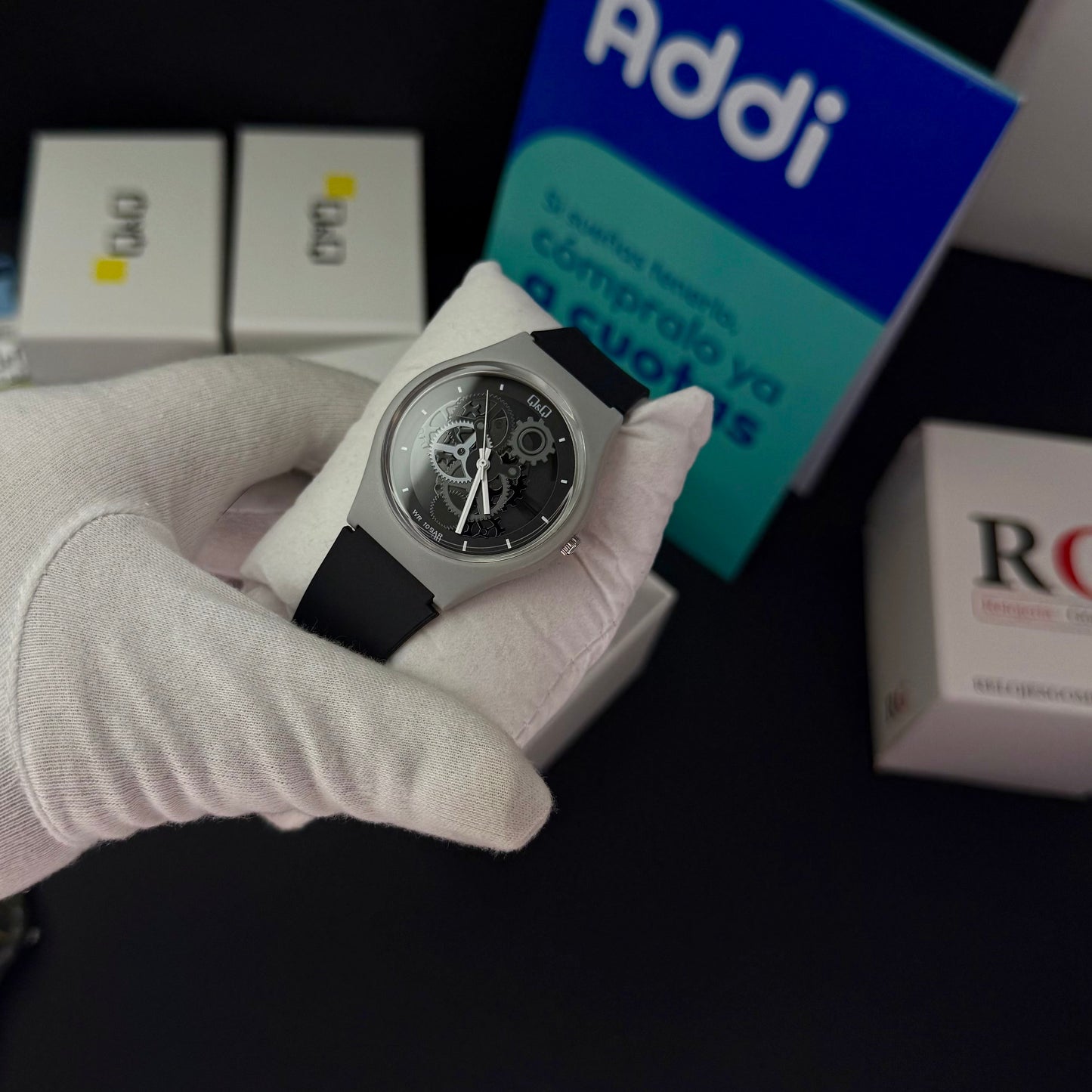 QyQ SUMERGIBLE TIPO SWATCH UNISES ORIGINAL REF-V39A-505VY