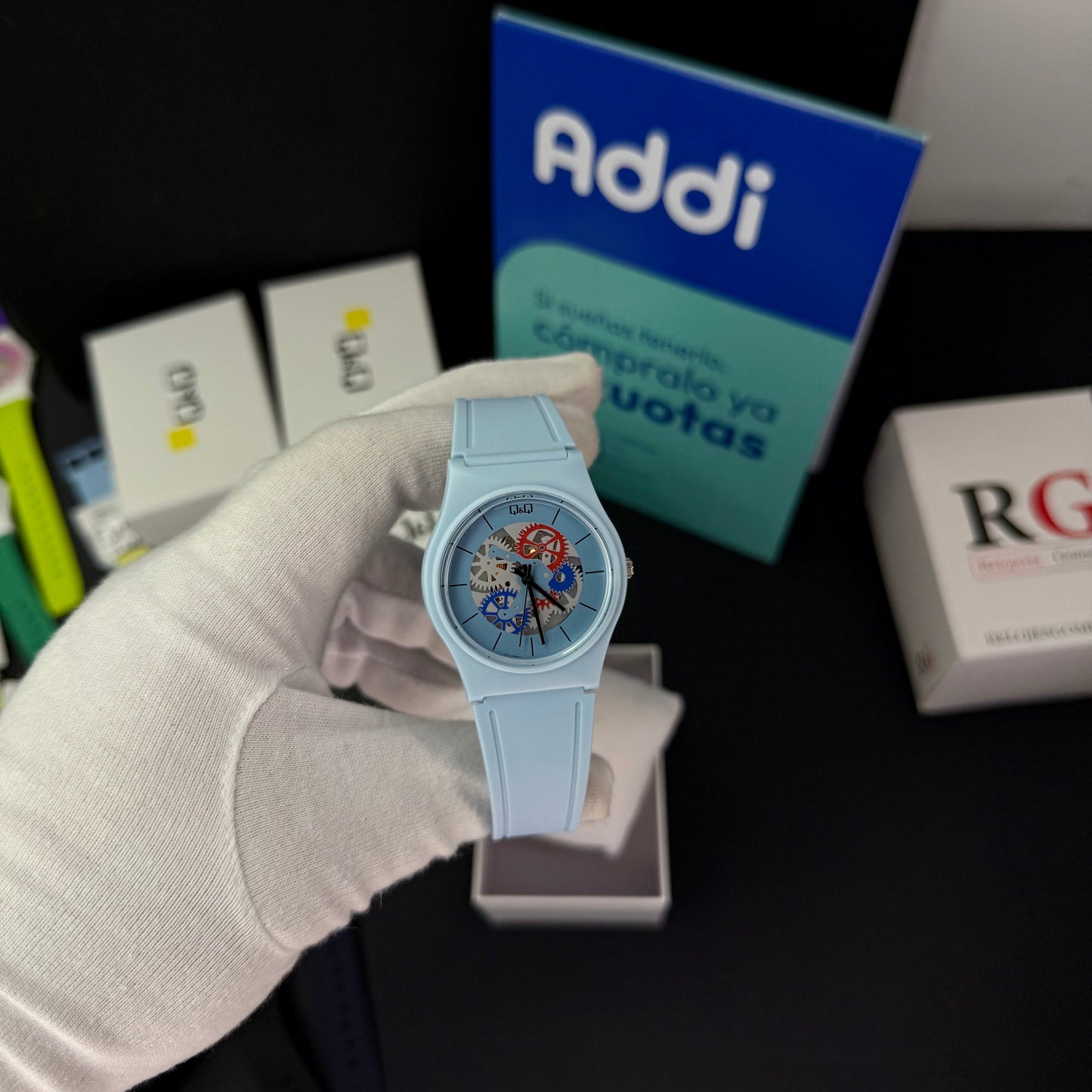 QyQ SUMERGIBLE TIPO SWATCH UNISES ORIGINAL REF-V41A-503VY