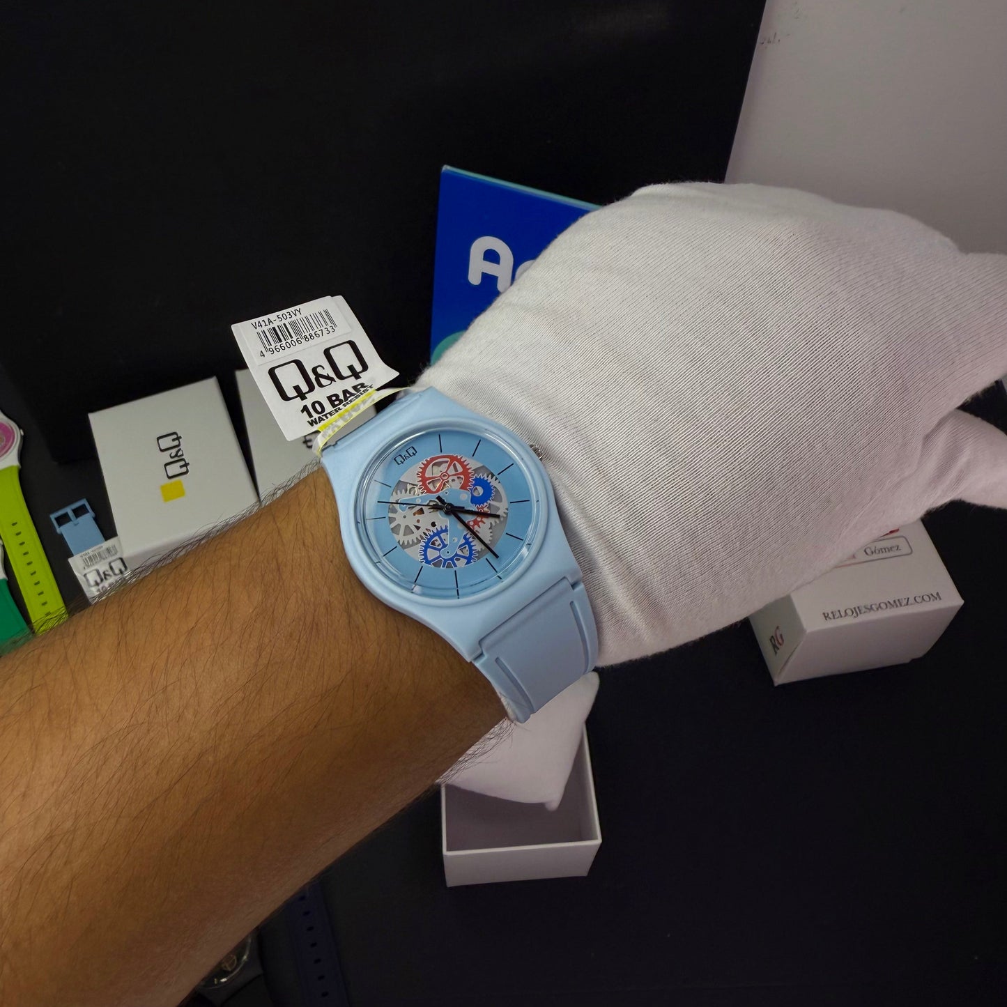 QyQ SUMERGIBLE TIPO SWATCH UNISES ORIGINAL REF-V41A-503VY
