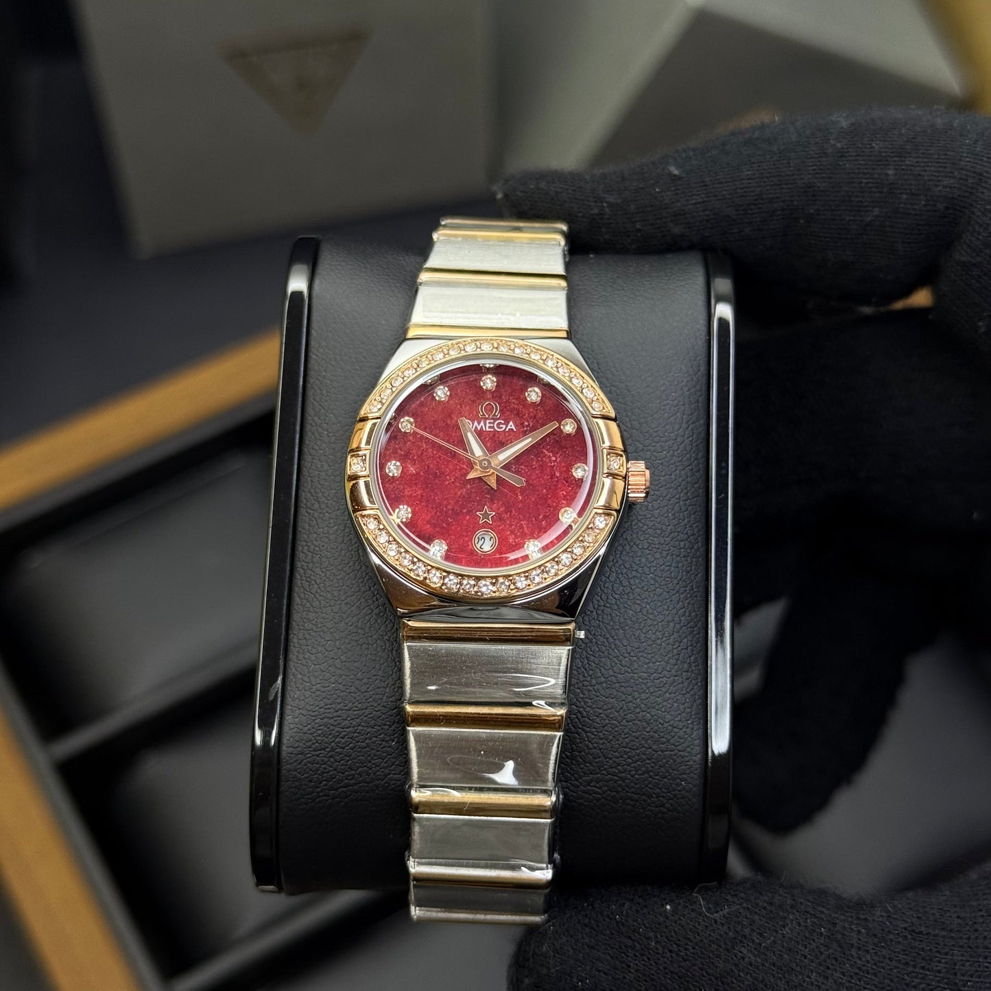 OMEGA CONSTELACION PARA DAMA REF-PR
