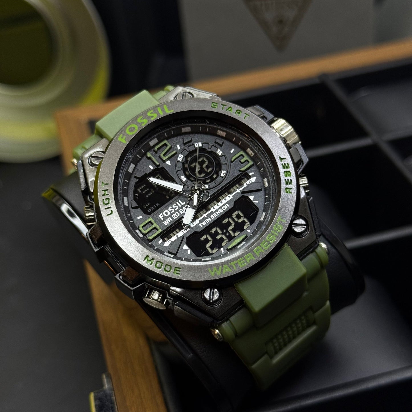 FOSSIL X G-SHOCK DOBLE HORA PARA HOMBRE REF-VN