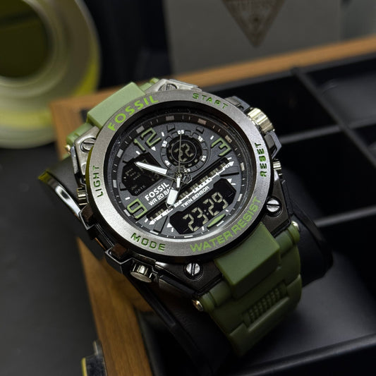 FOSSIL X G-SHOCK DOBLE HORA PARA HOMBRE REF-VN