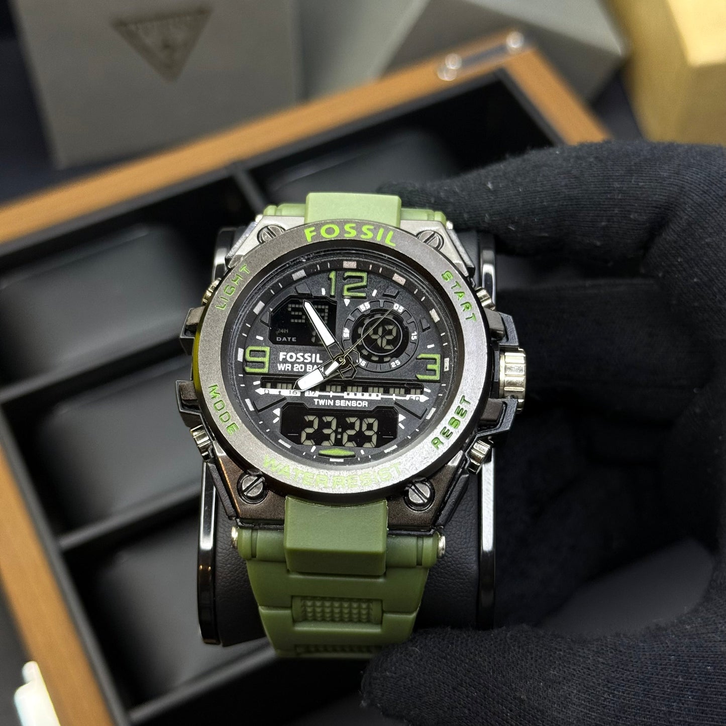 FOSSIL X G-SHOCK DOBLE HORA PARA HOMBRE REF-VN