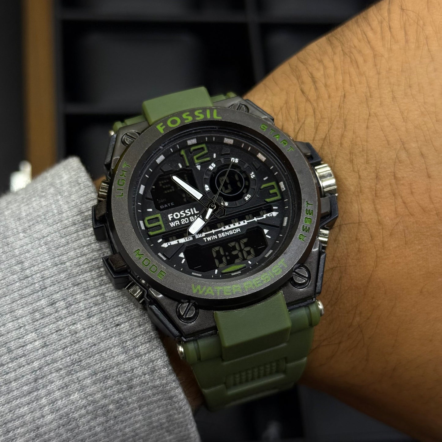FOSSIL X G-SHOCK DOBLE HORA PARA HOMBRE REF-VN
