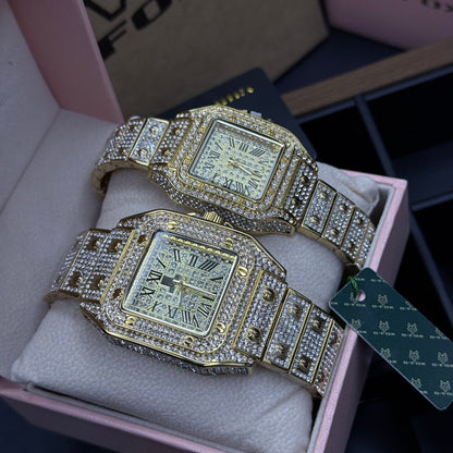 PAREJA G-FOX ORIGINAL X CARTIER CUBANO REF DD