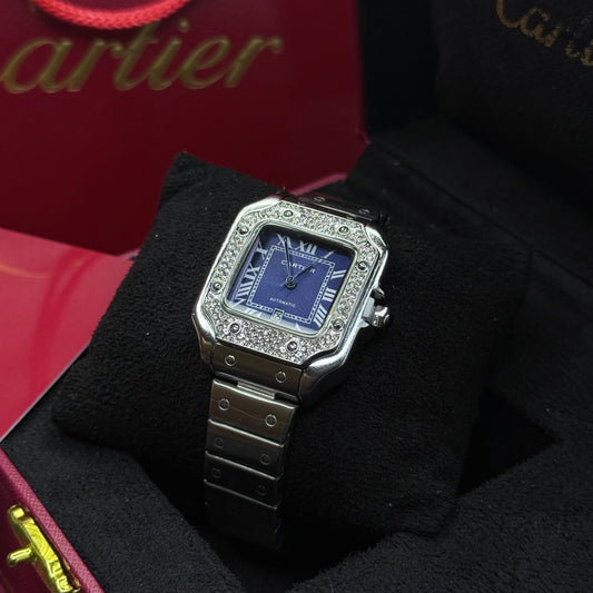 CARTIER SANTOS CUBANO  PARA DAMA REF PA