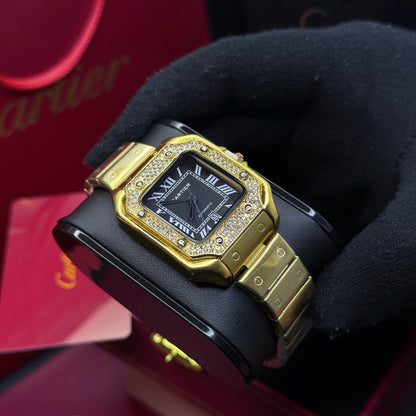 CARTIER SANTOS CUBANO  PARA DAMA REF DN