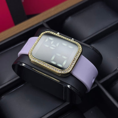 RELOJ DIGITAL ESTILO CUBANO PARA DAMA REF-RDN
