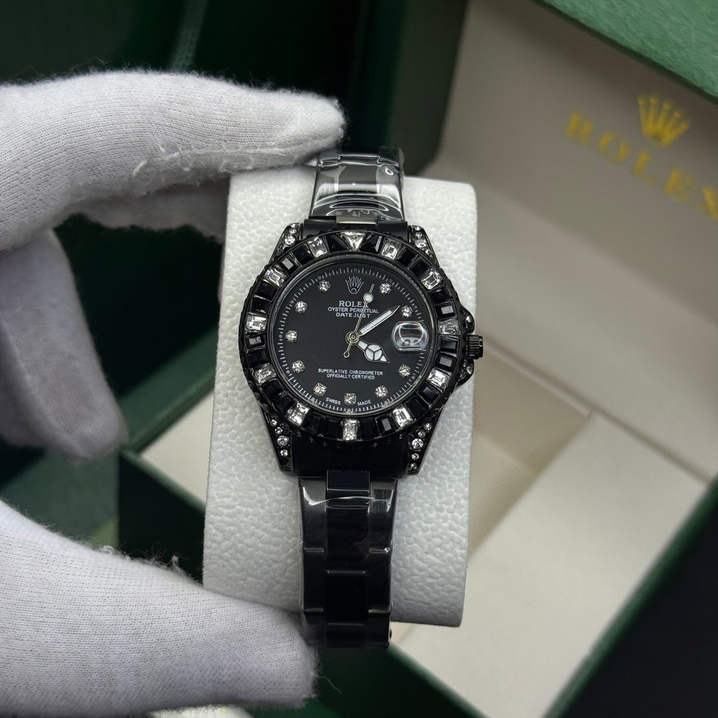 RLX SUBMARINER CUBANO PARA DAMA REF-PBN
