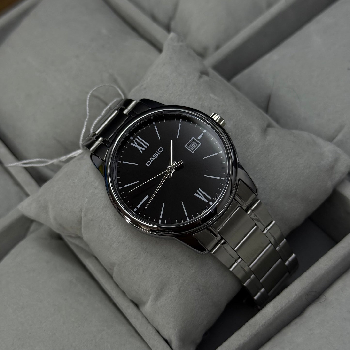 CASIO ORIGINAL PARA HOMBRE REF- MTP-V002D-1B3