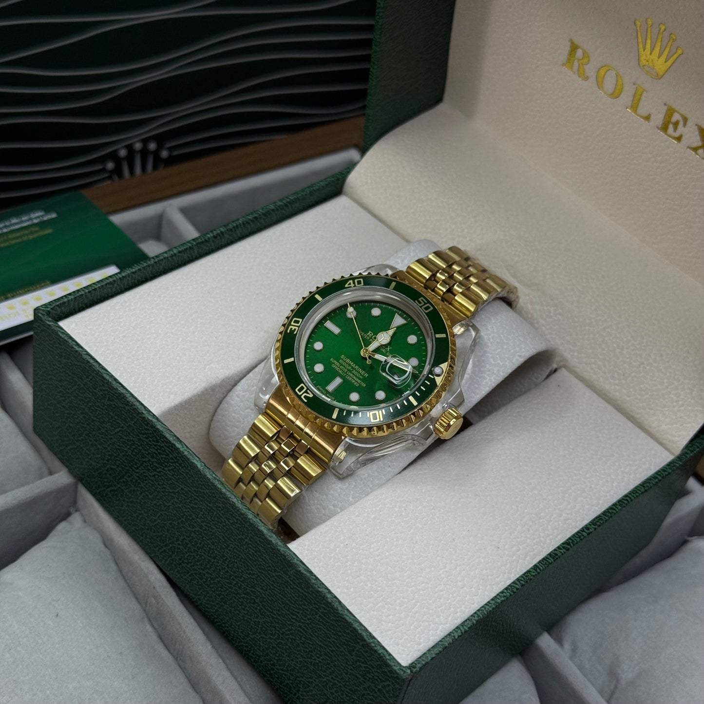 RLX SUBMARINER PARA HOMBRE REF-TRASNPARENTE DV