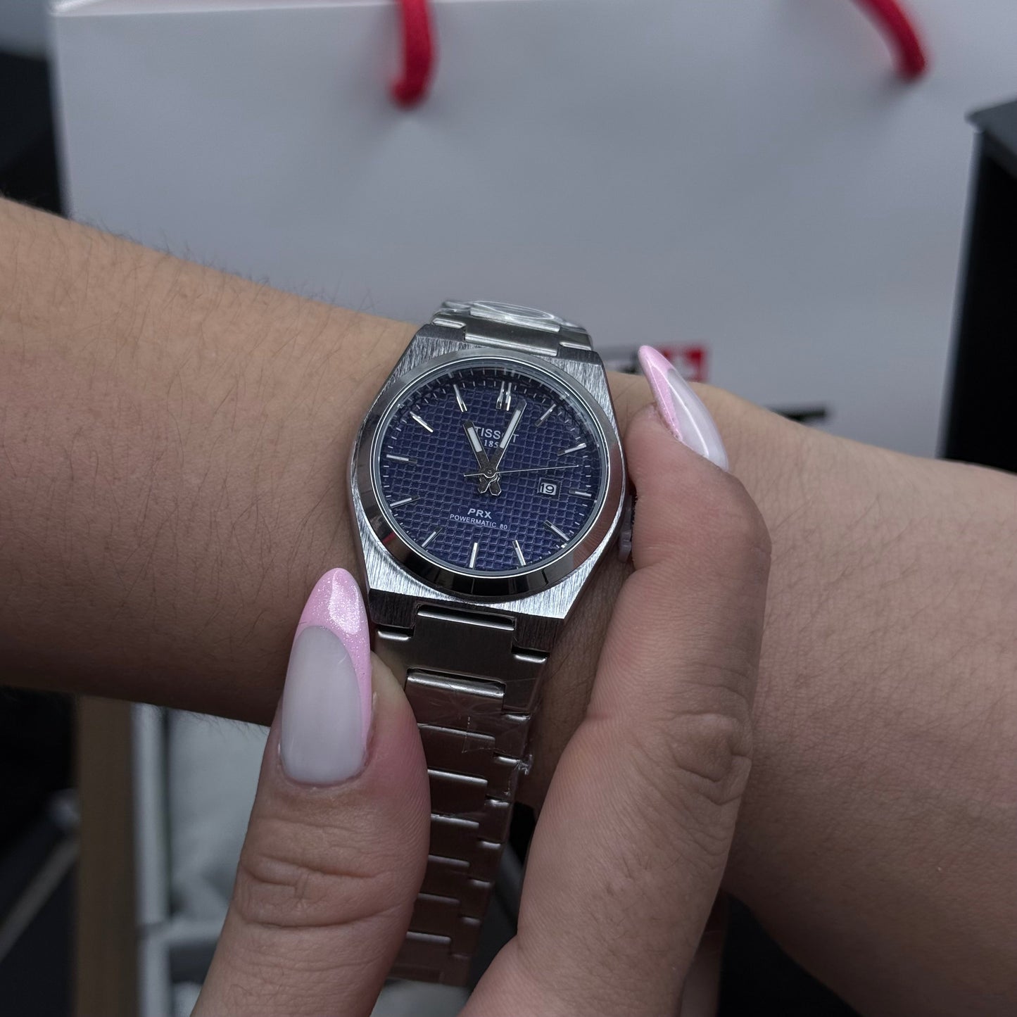 TISSOT PRX METALICO PARA DAMA REF-PA