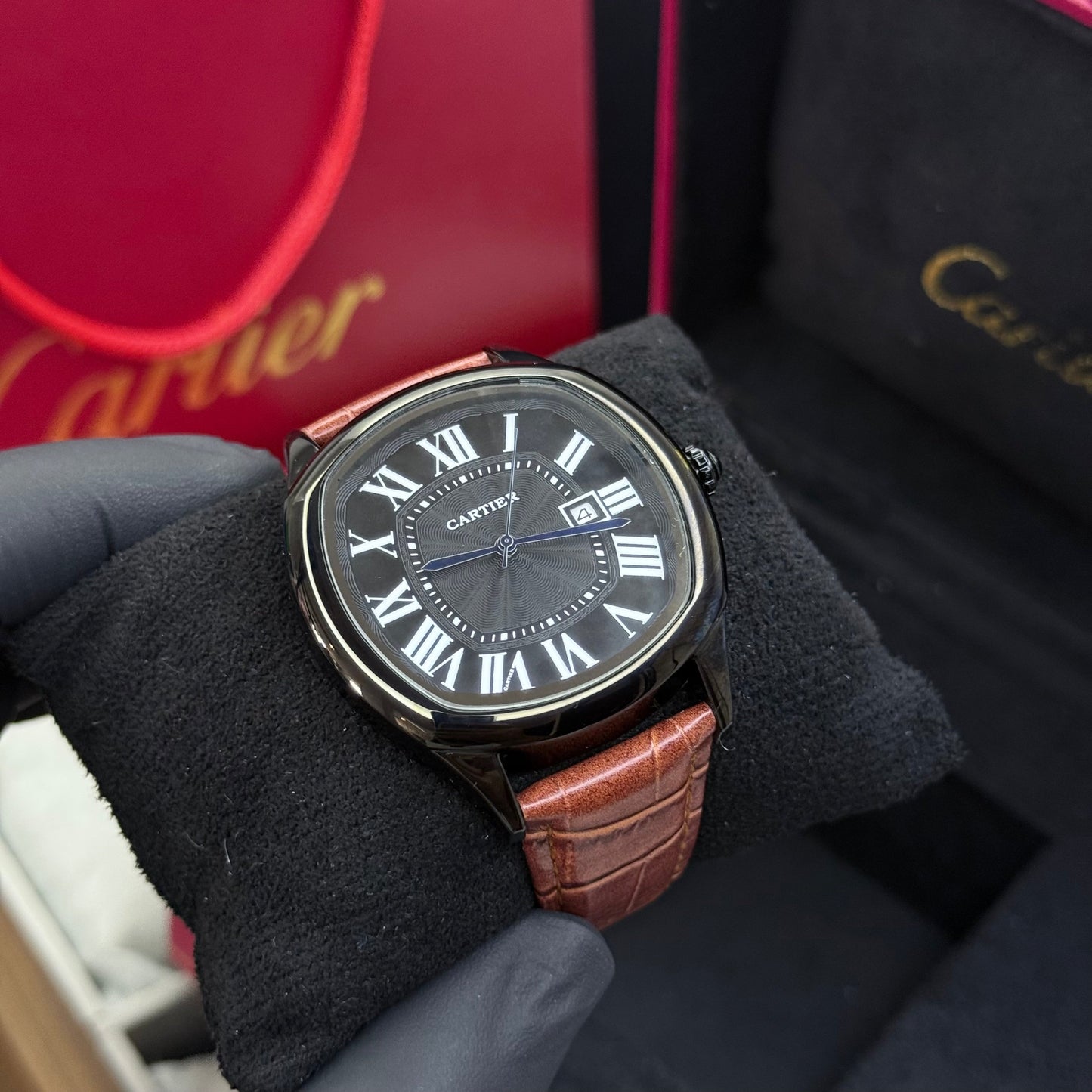 CARTIER DRIVE MOON PARA HOMBRE REF MNN