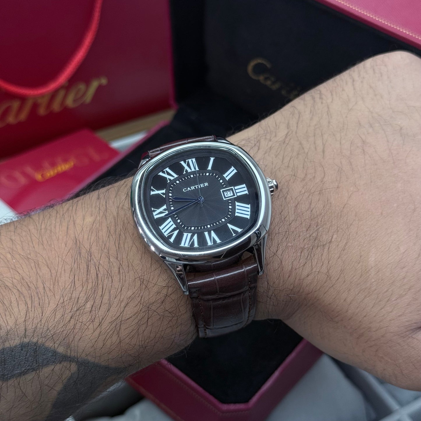 CARTIER DRIVE MOON PARA HOMBRE REF MPN