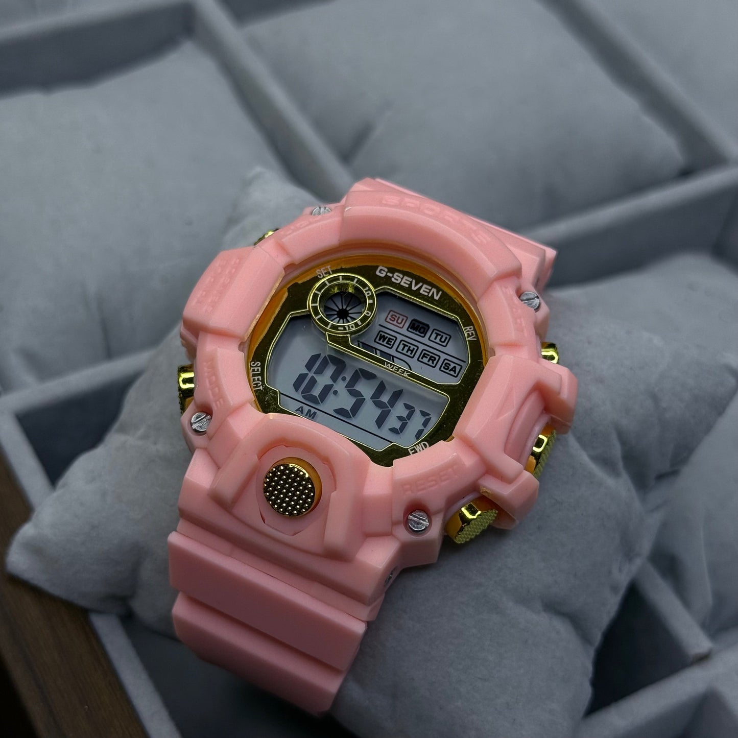 G-SEVEN X G-SHOCK  PARA DAMA REF-643L RD