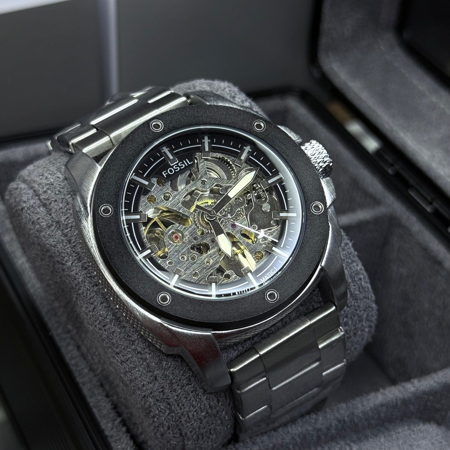 FOSSIL AUTOMATICO PARA HOMBRE REF-3082-PN2