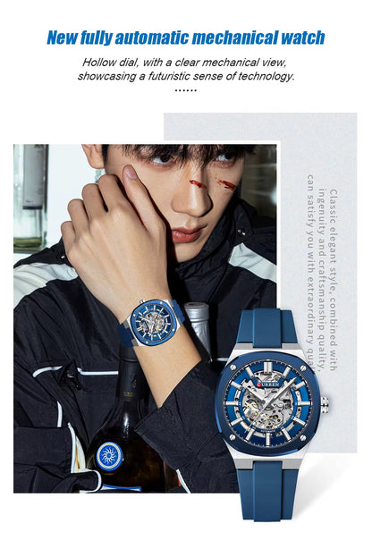 CURREN ORIGINAL AUTOMATICO PARA HOMBRE REF 8485-A