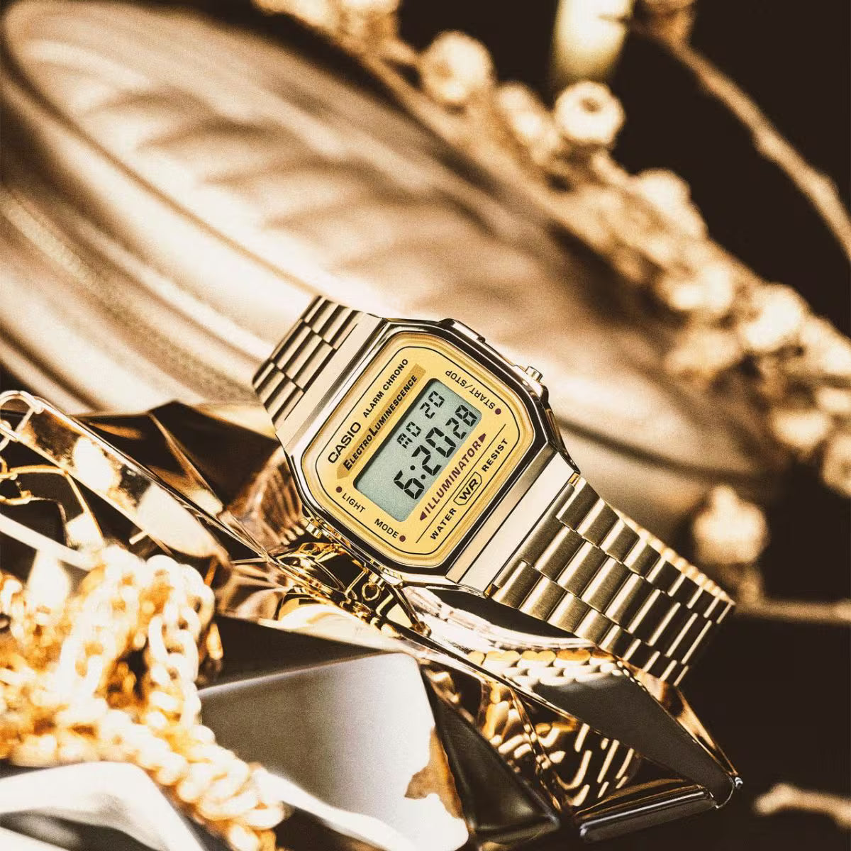 CASIO ORIGINAL UNISEX REF-A168WG-9W
